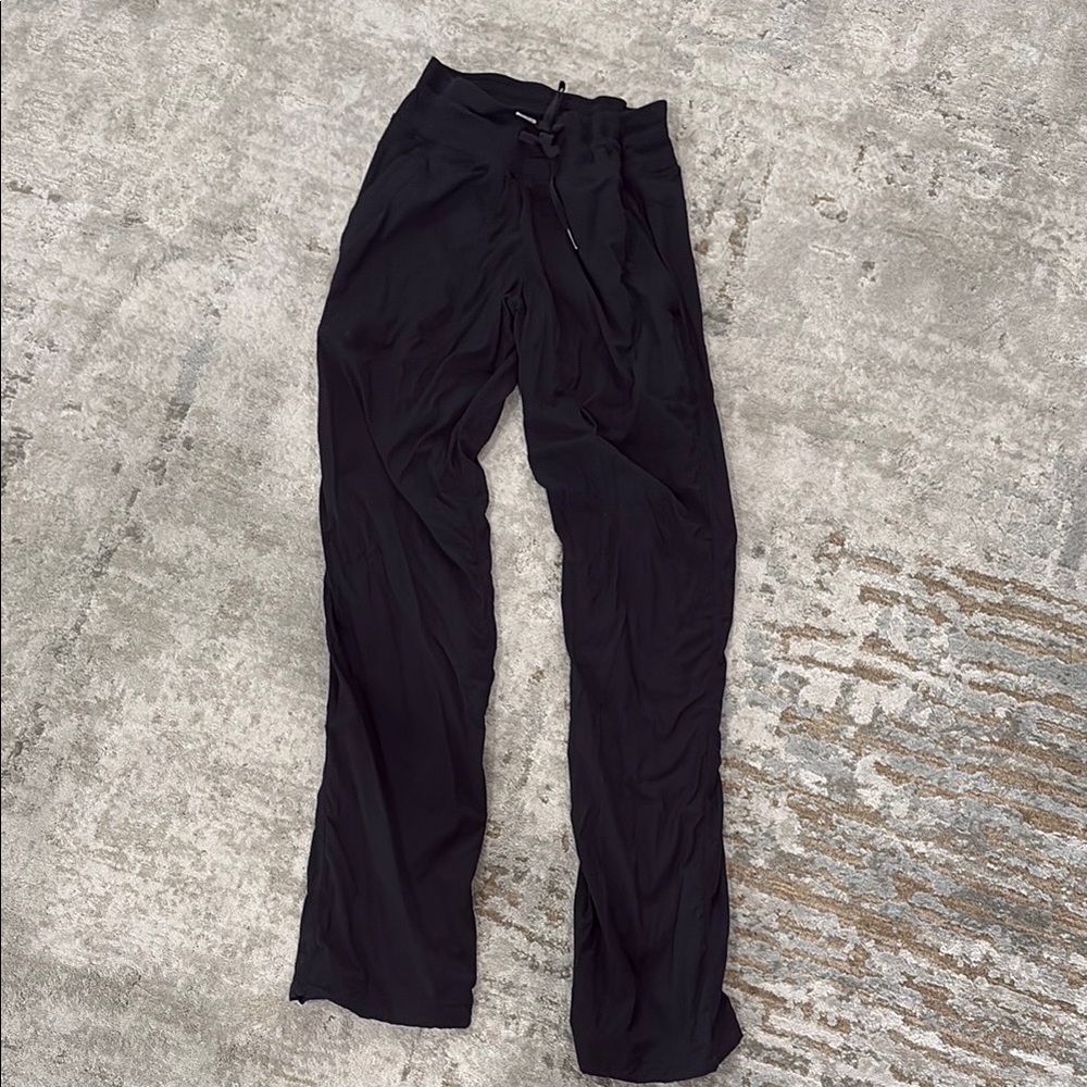 lululemon athletica Black Straight Leg Pants